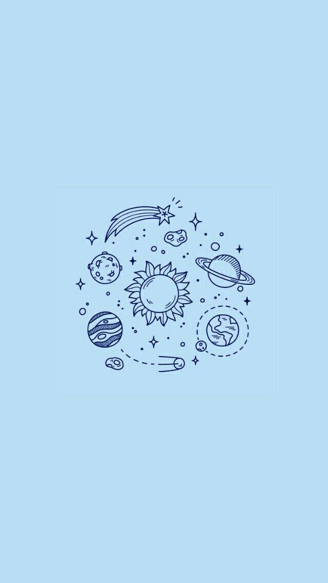 Featured image of post Aesthetic Cute Light Blue Iphone Wallpaper