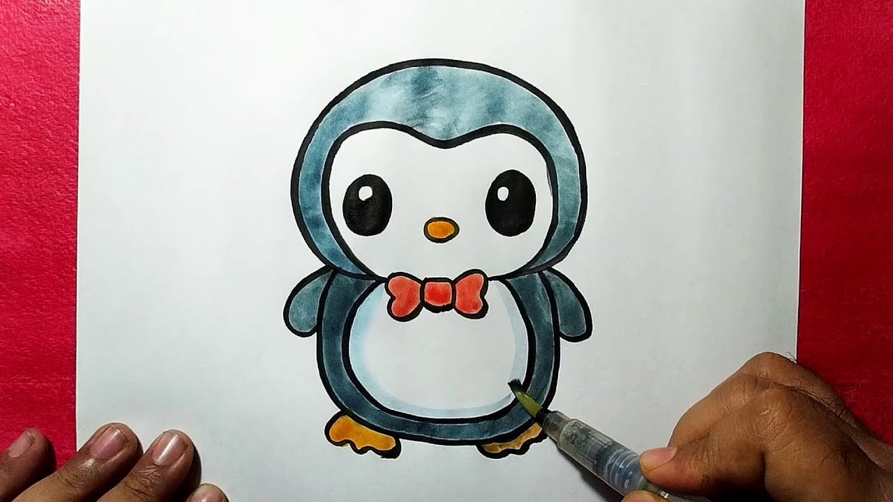Featured image of post Baby Easy Penguin Drawing
