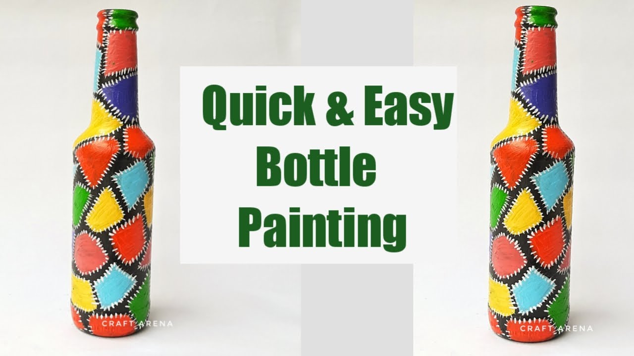 Featured image of post Bottle Painting Ideas Easy