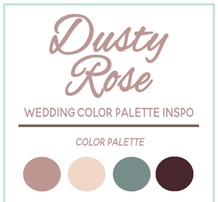 Featured image of post Dusty Rose Color Palette
