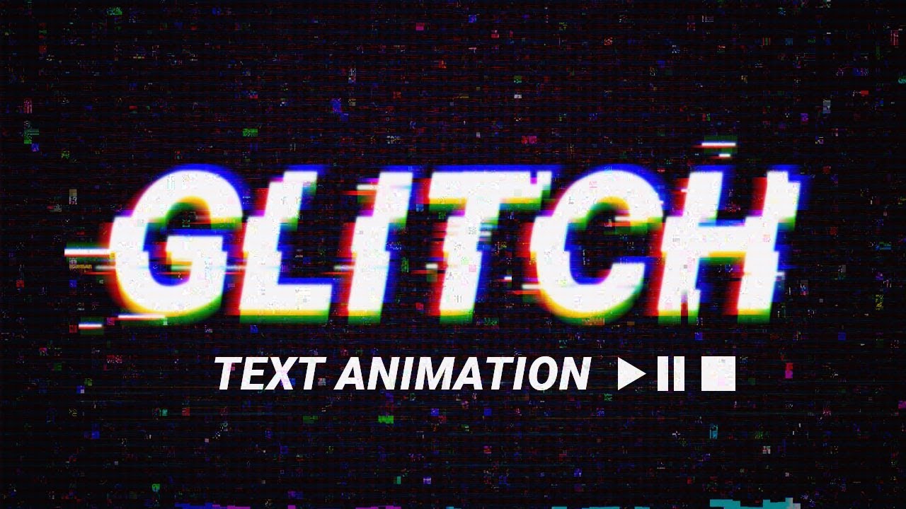 Featured image of post Glitch Effect Gif Background
