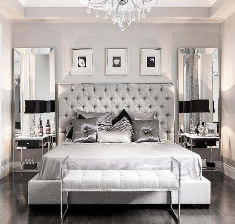 Featured image of post Grey Silver Bedroom Ideas