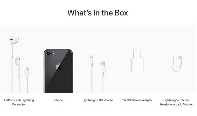Featured image of post Iphone 8 Box Contents