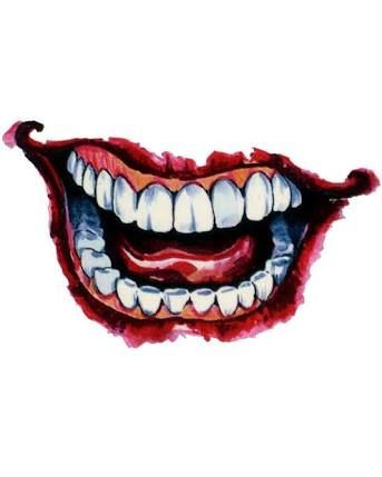 Featured image of post Mouth Joker Smile Hand Tattoo Drawing