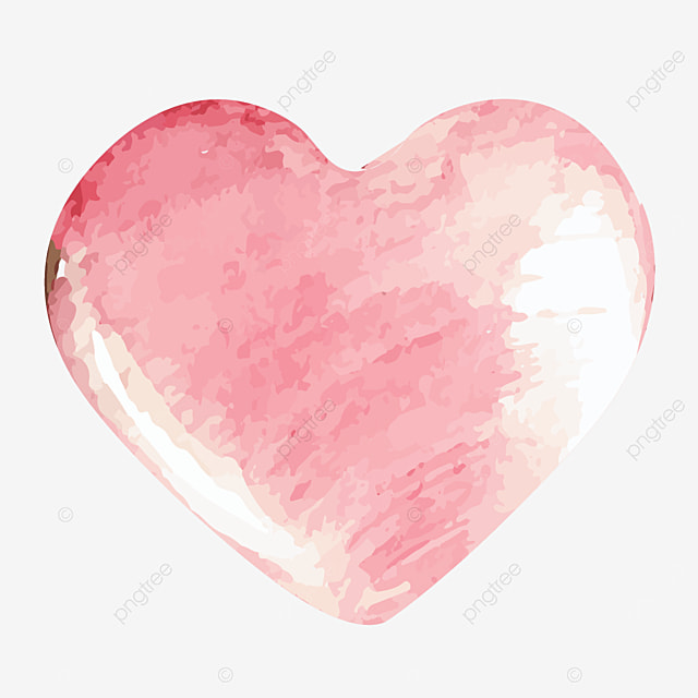 Featured image of post Pink Transparent Watercolor Heart Png