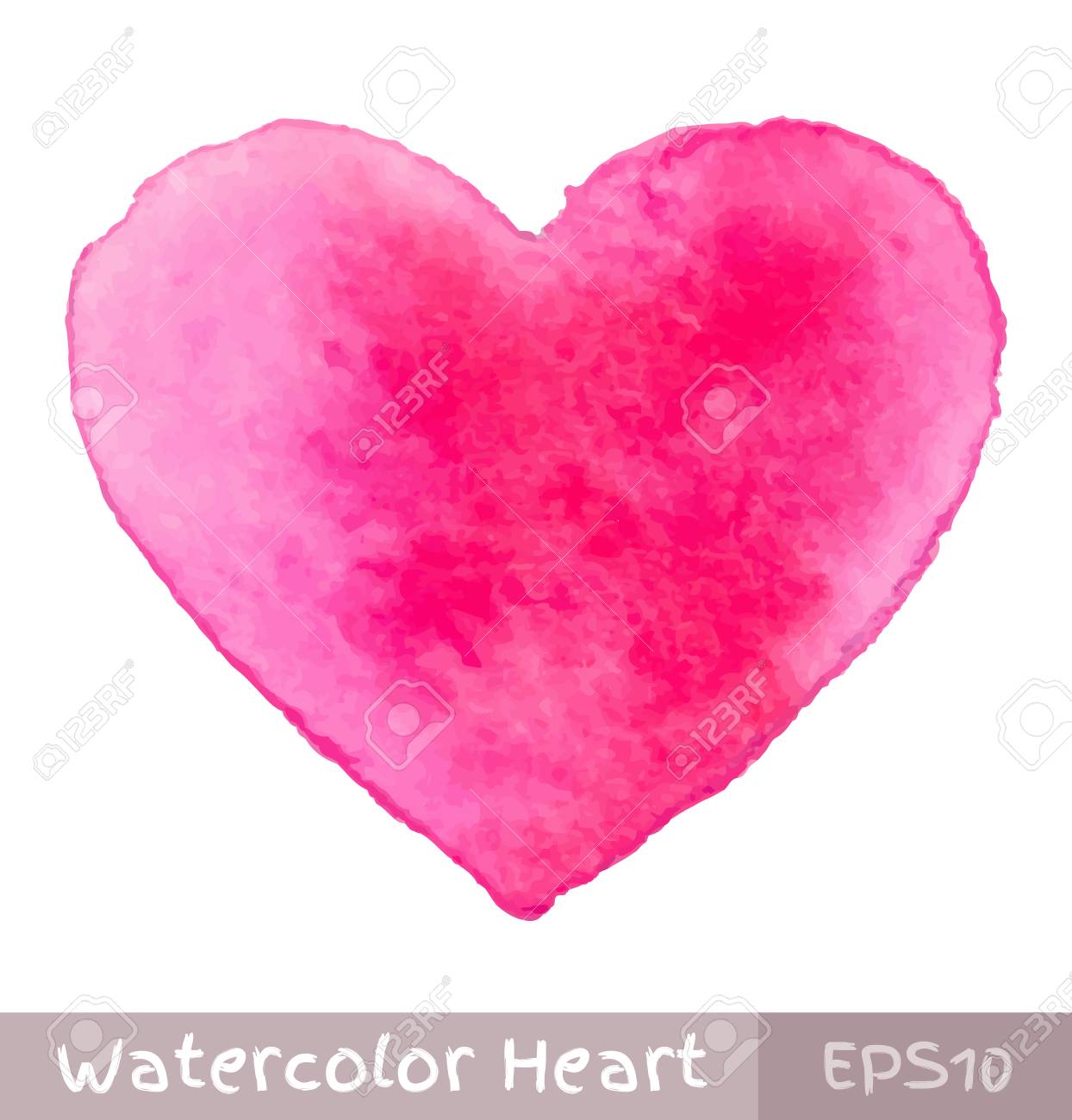 Featured image of post Pink Watercolor Heart Clipart