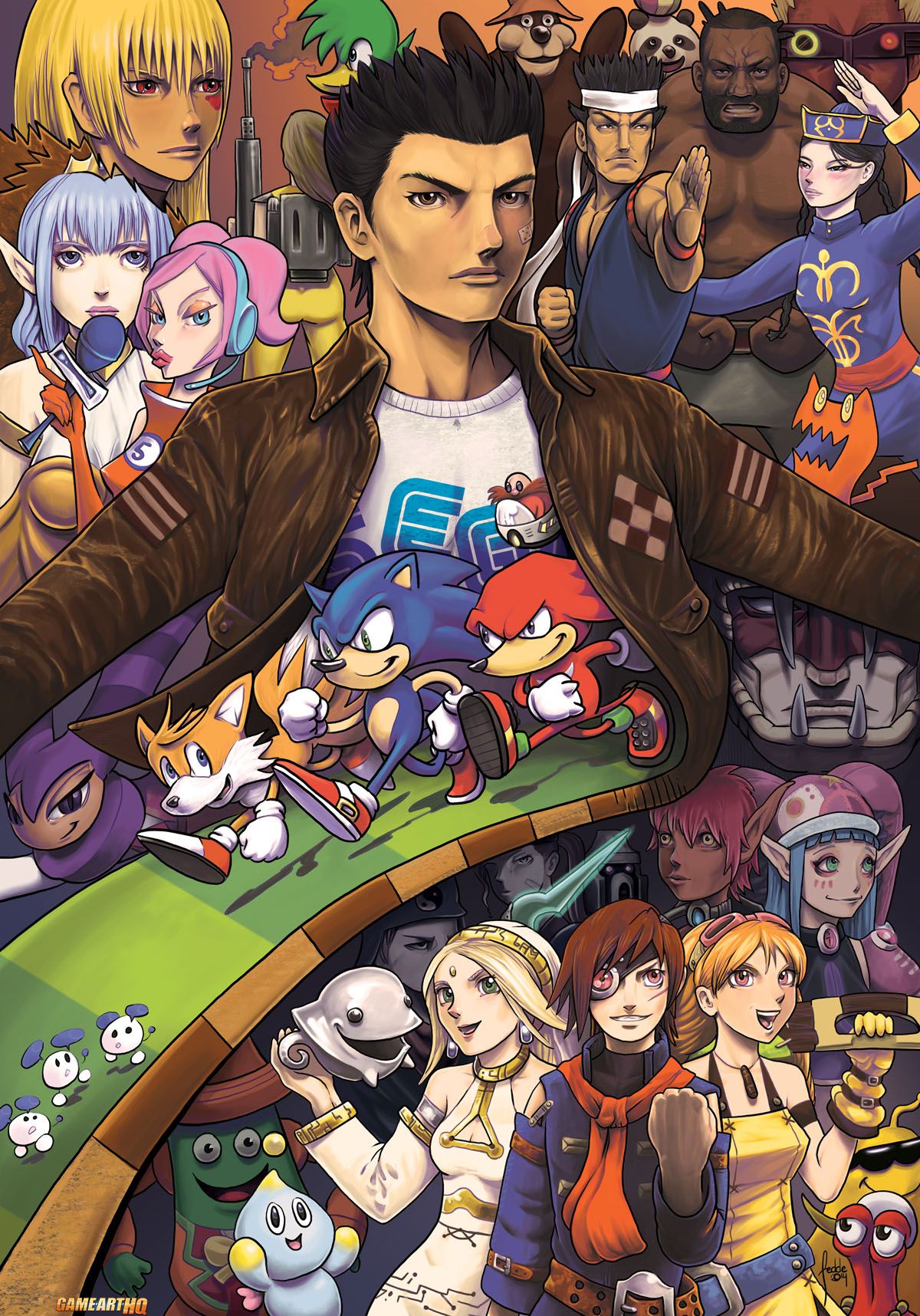 Featured image of post Sega Characters Fanart