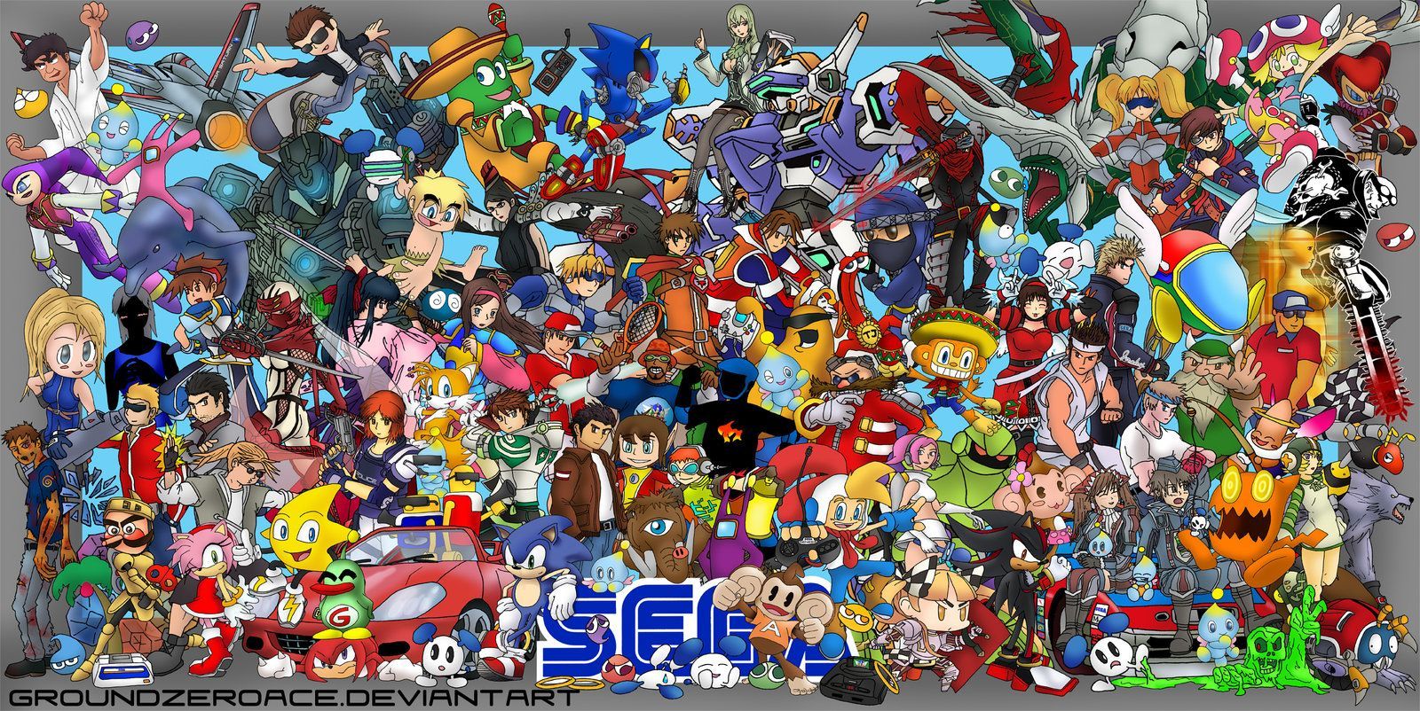 Featured image of post Sega Characters Wallpaper