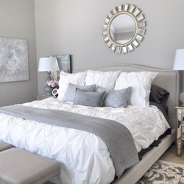 Featured image of post Silver Grey And White Bedroom Ideas